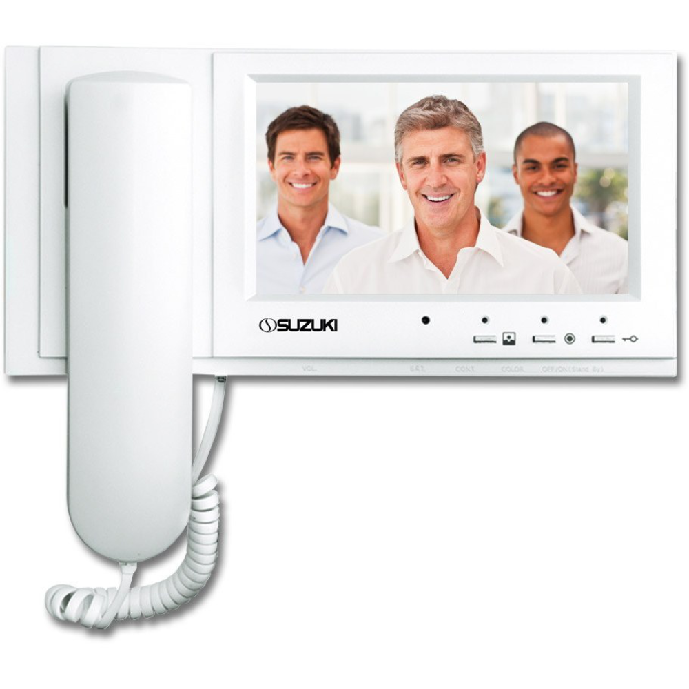 مانیتور 7" LED مدل 725M رنگ سفید - سوزوکی