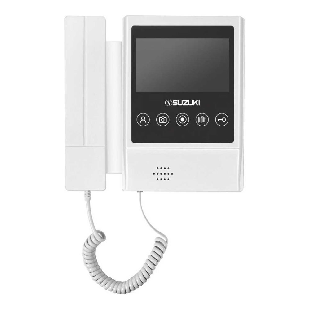 مانیتور 4.3" LED مدل 420M رنگ سفید - سوزوکی